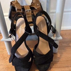 le chateau Black Women's Sandals